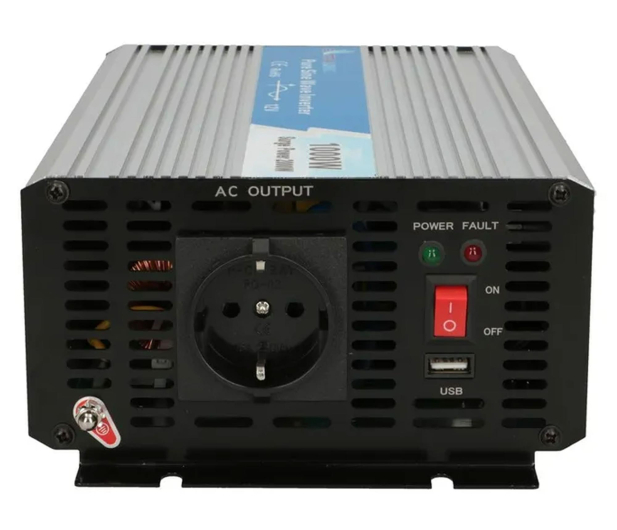 ExtraLink OPIP-1000W Przetwornica napięcia 12V - 230W, czysty sinus - 1489623 - zdjęcie 4